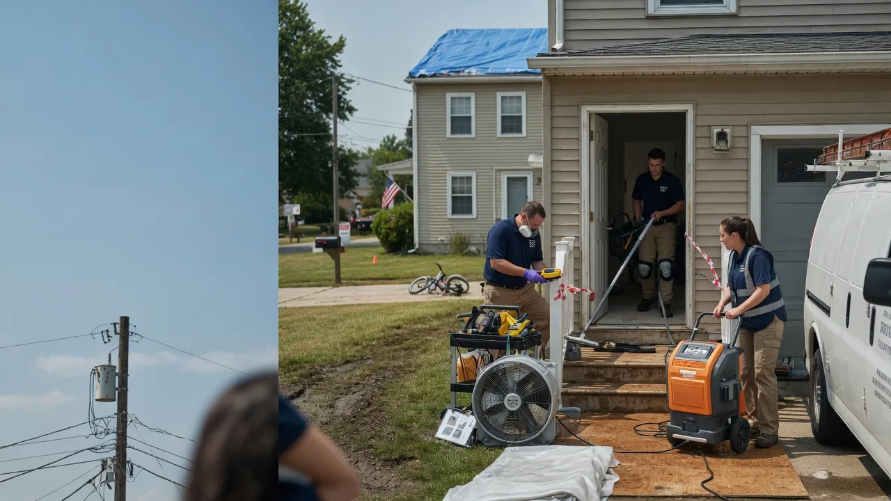 Water Damage Repair in Castell, TX near me